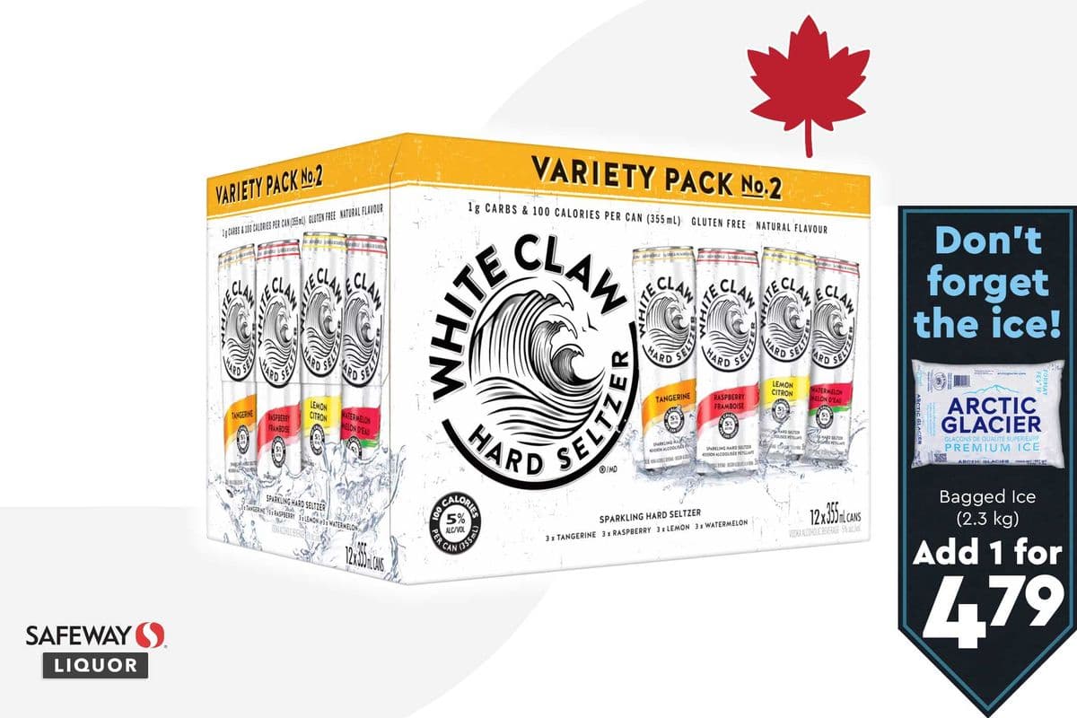White Claw Variety Pack No. 2 (12 x 355 ml)