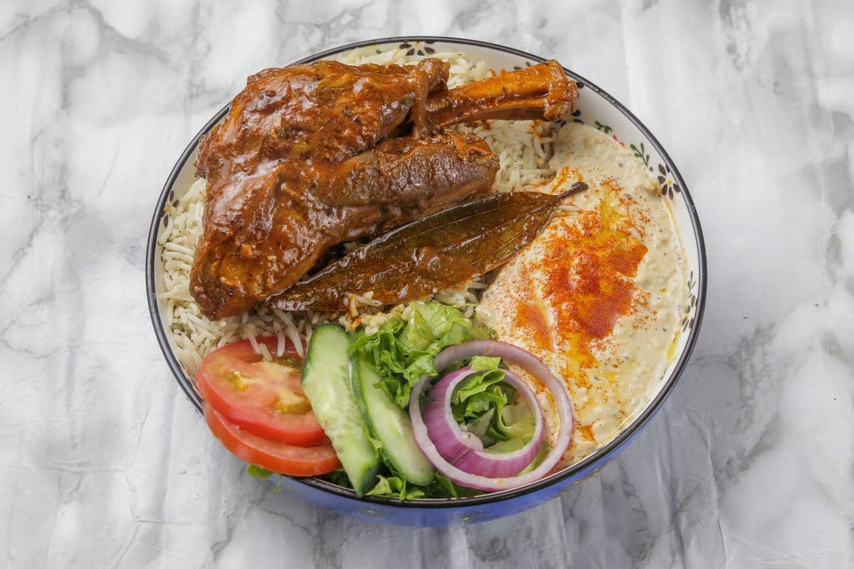Lamb Shank Plate