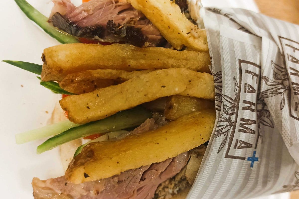 Signature Leg of Lamb Gyro Pita