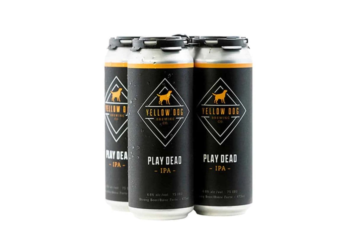 Yellow Dog - Play Dead (4 Pack) (4 x 473 ml Cans)