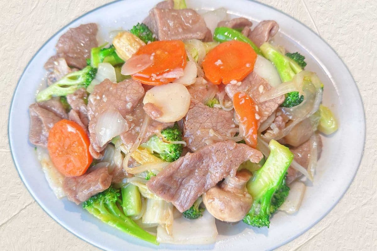 64. Beef with Mixed Vegetables