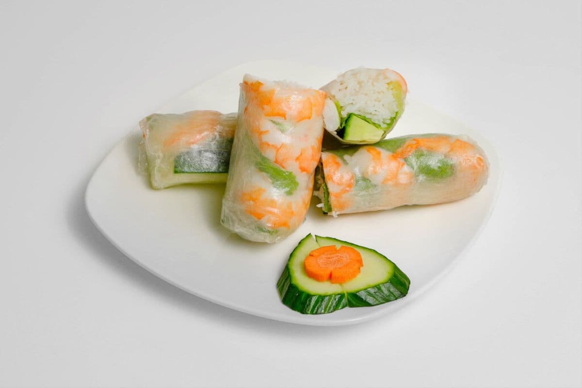 A1. Shrimp Salad Rolls (GF) (2 rolls)