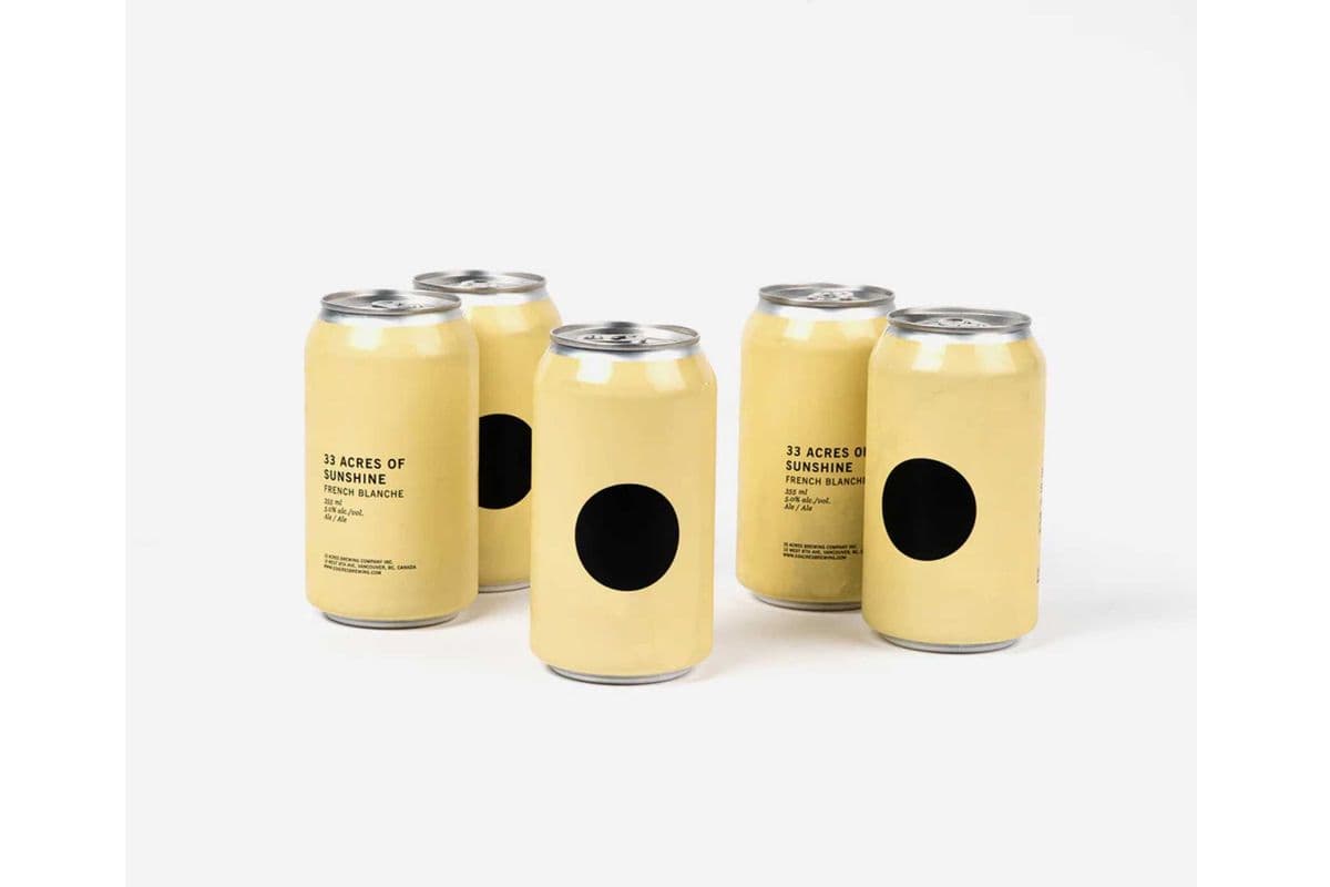 33 Acres of Sunshine French Blanche (6 x 355 ml)