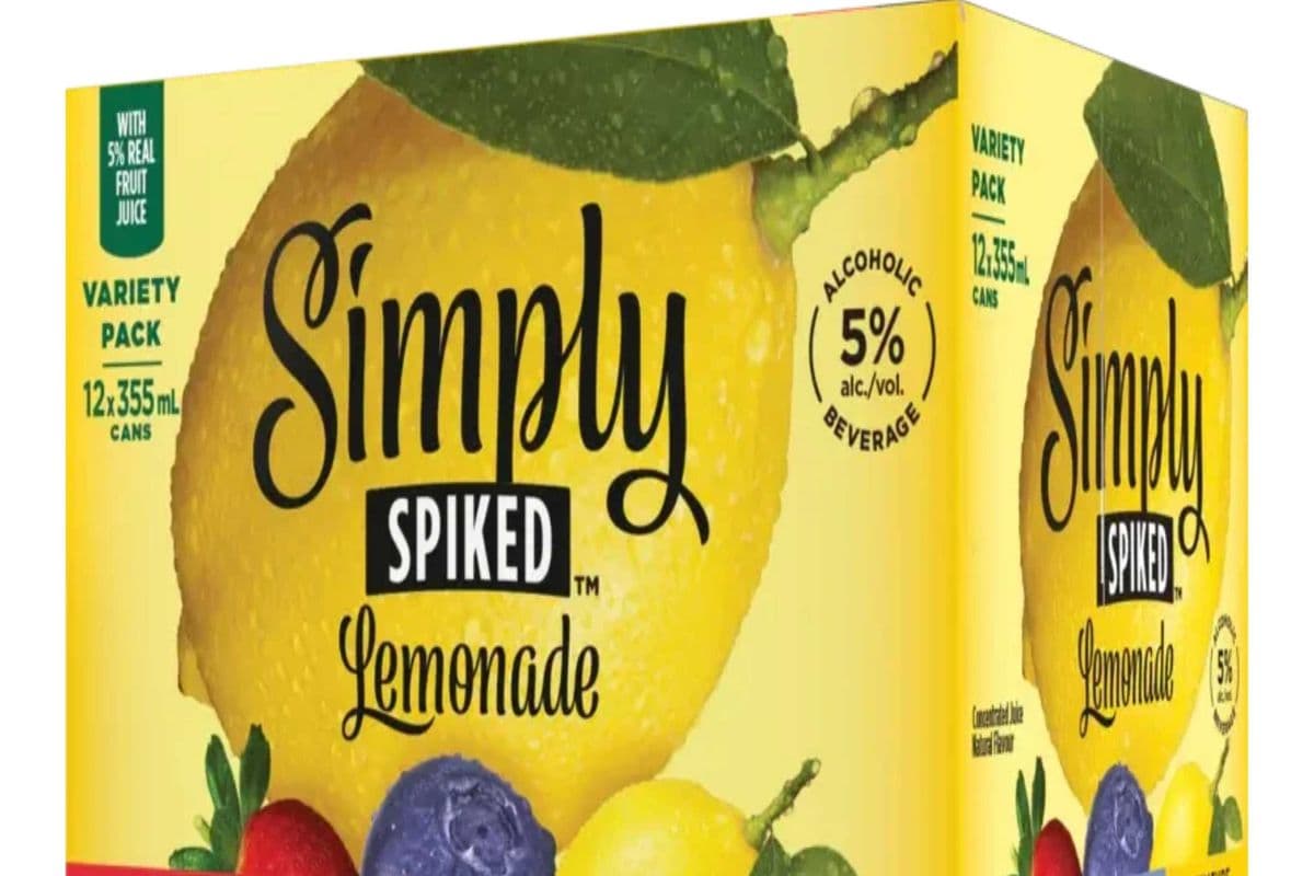 SIMPLY SPIKED LEMONADE MIXER 12*355ML (1 x 355ML)
