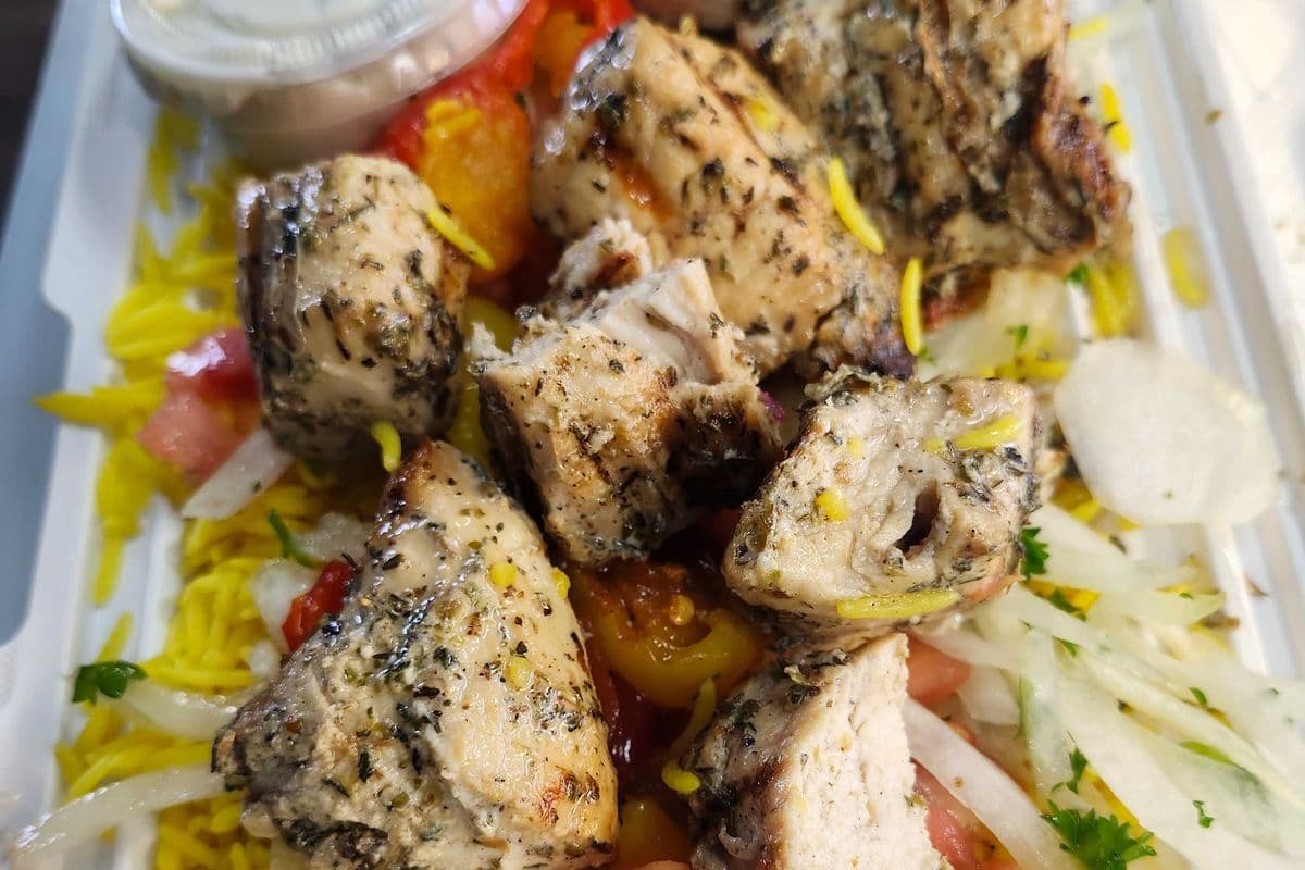 Chicken Souvlaki Snack Pack (Large)