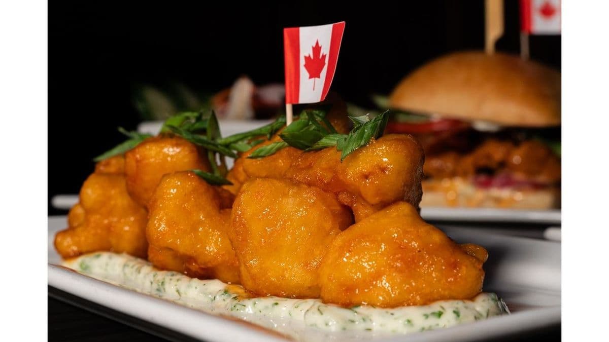 Hot Honey Cauliflower Bites