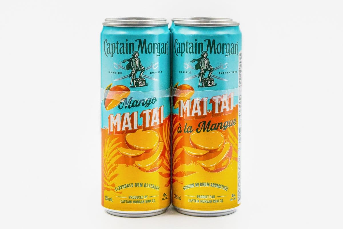 (NEW) CAPTAIN MORGAN MANGO MAI TAI 4x355ML (4 x 355ML)