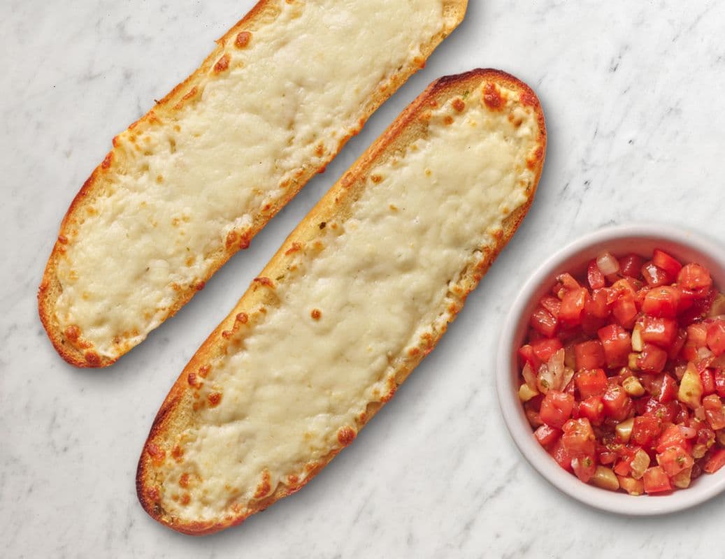 Garlic Bread with Cheese Bruschetta
