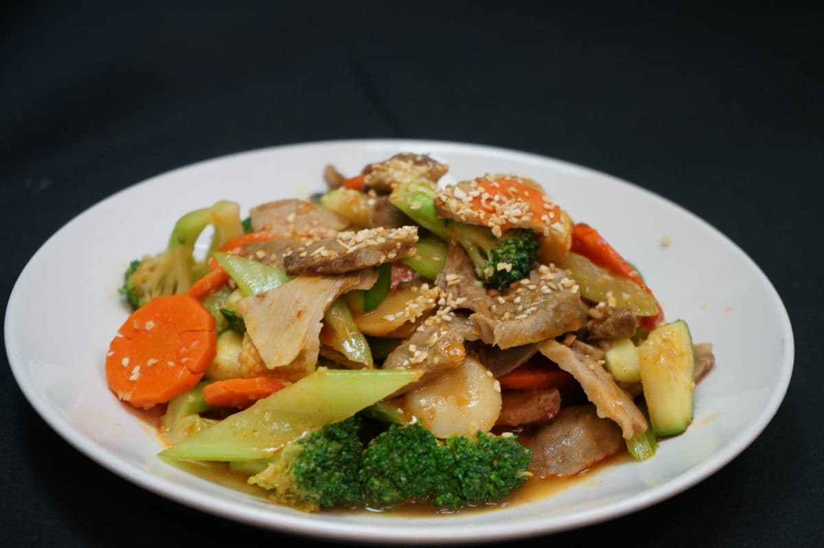 61. Thai Garlic Pork Stir-Fry