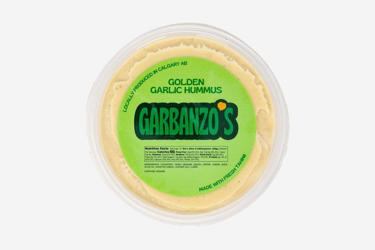 Golden Garlic Hummus