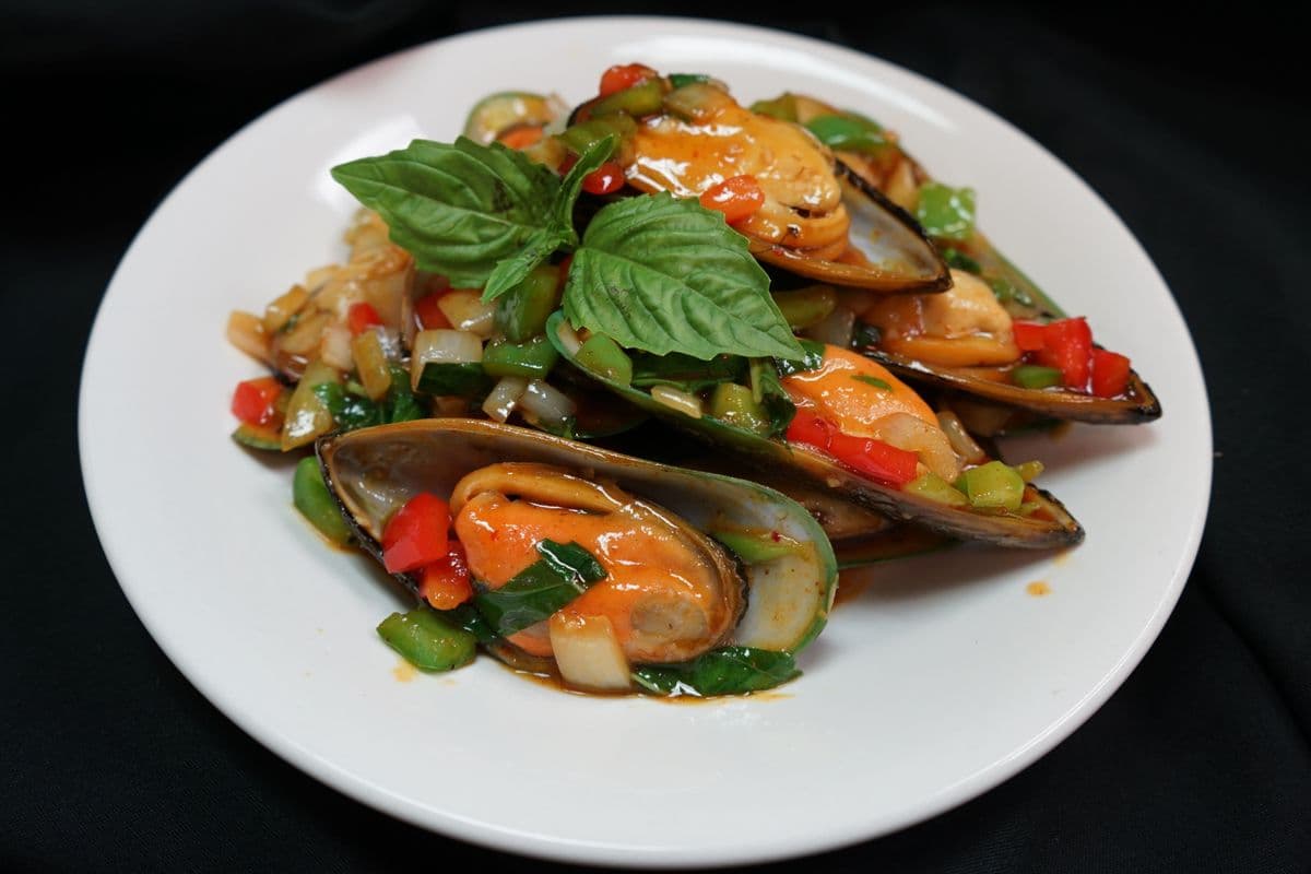 35. Thai Rock and Roll Mussels