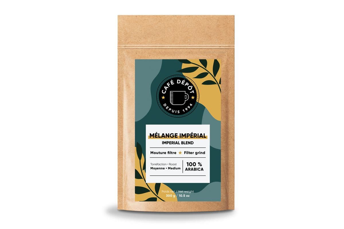 Mélange impérial 300 g mouture filtre / Imperial Blend 300g Filter Grind