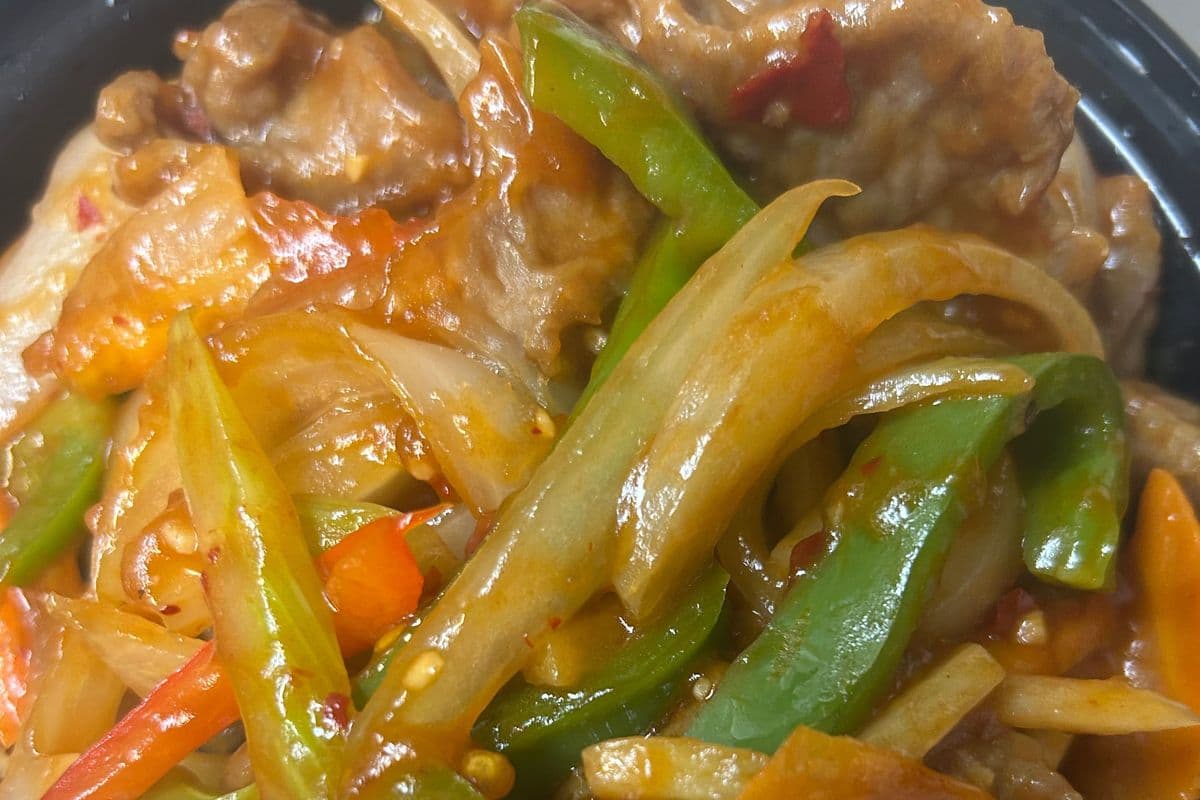 S14. Hot-Spiced Shredded Beef or Chicken