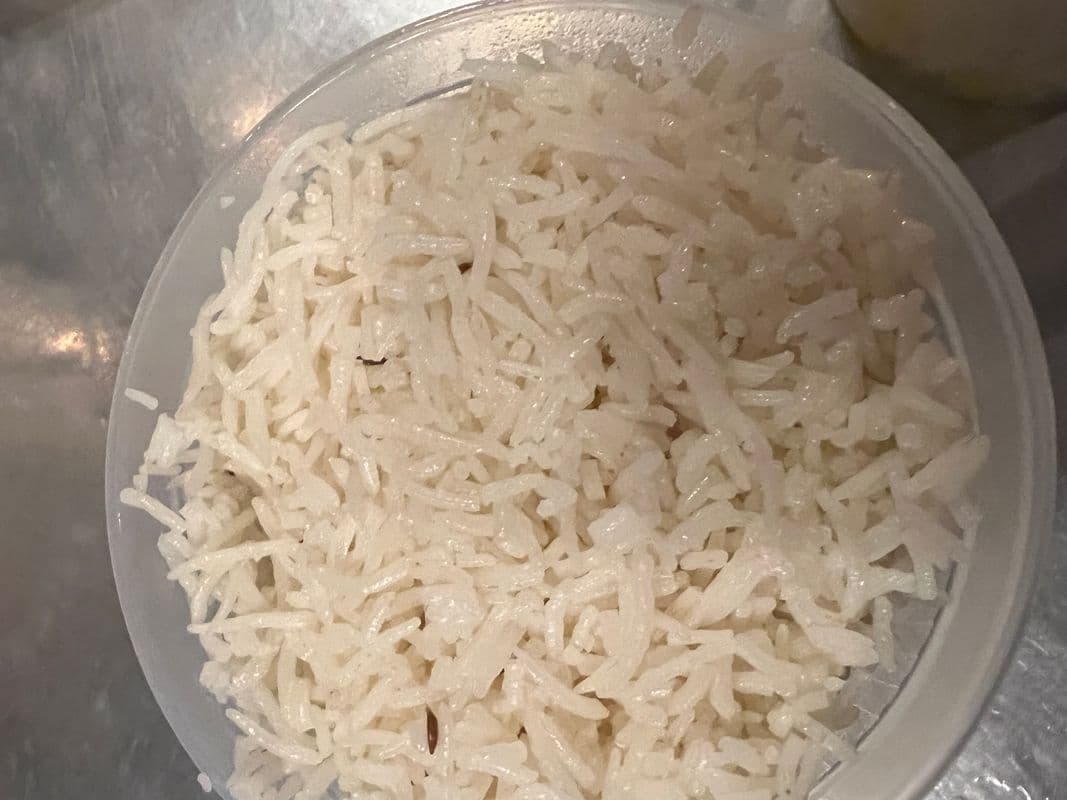 Basmati Rice Flavoured with Cumin.