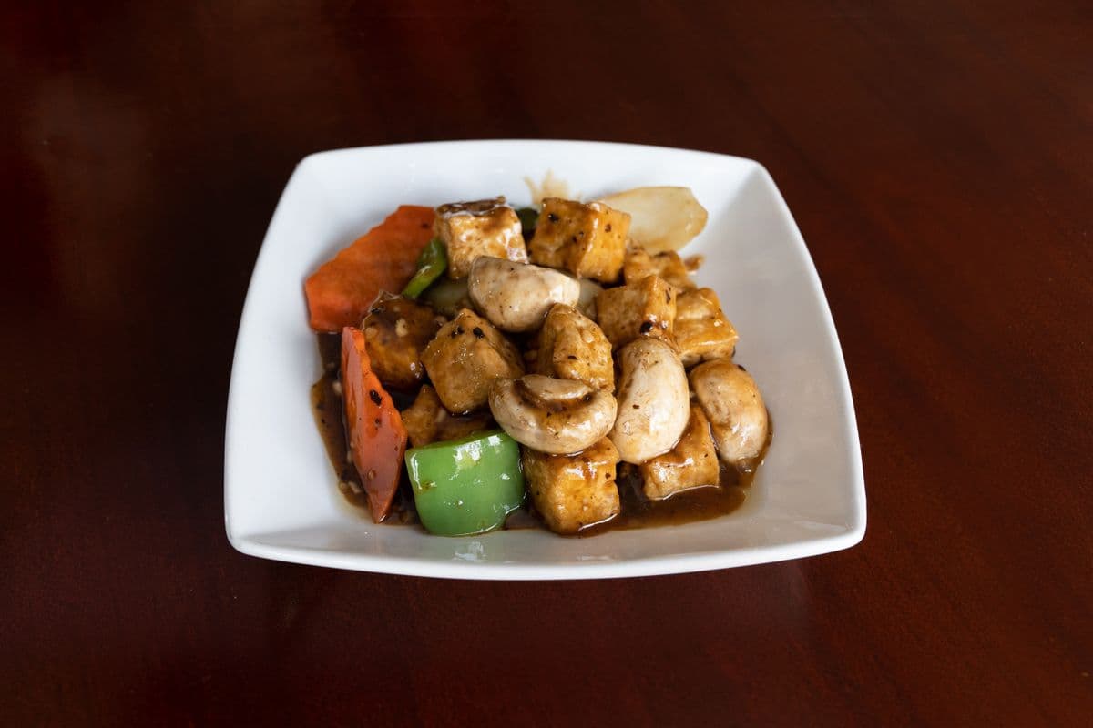 Tofu with Black Bean Sauce