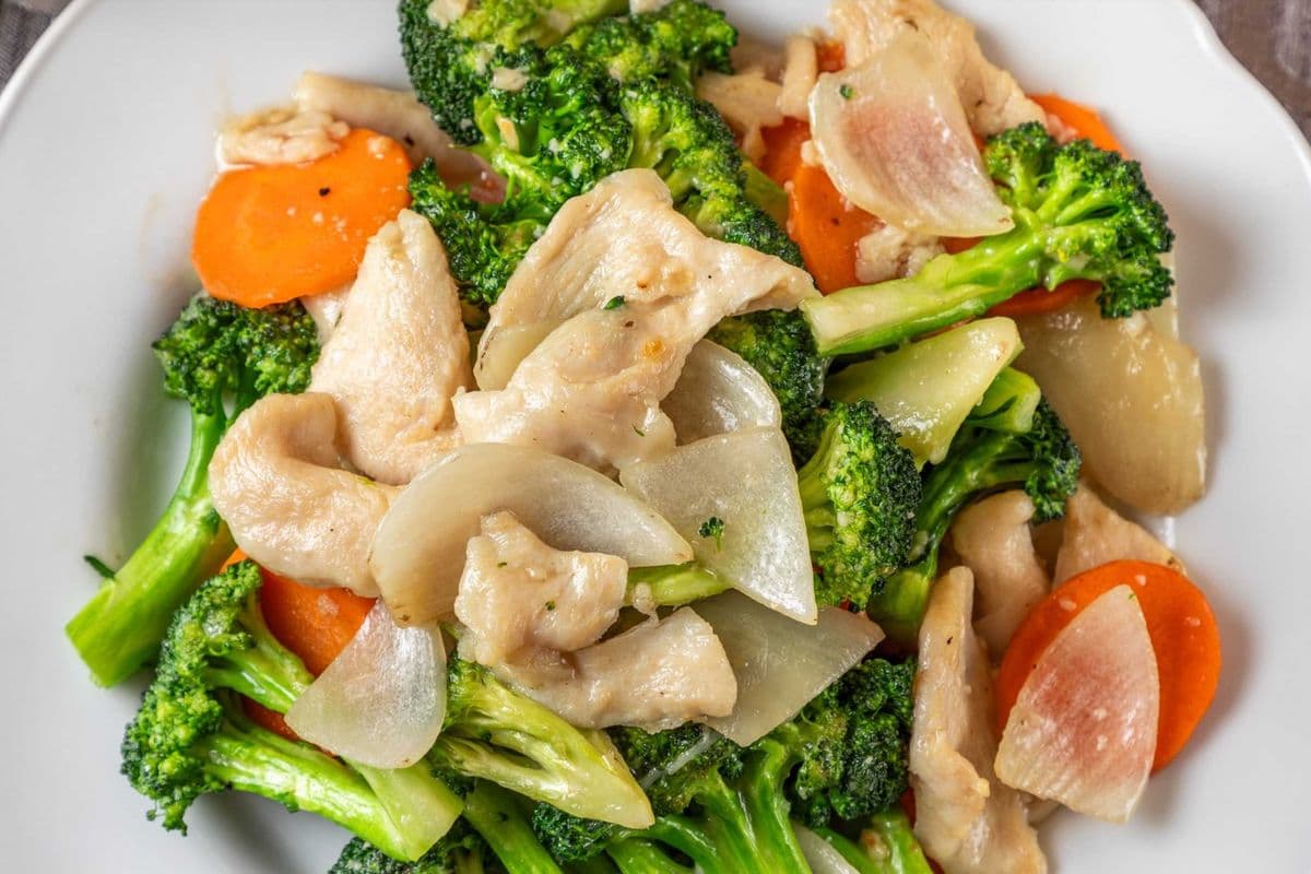 16. Chicken with Mixed Vegetable