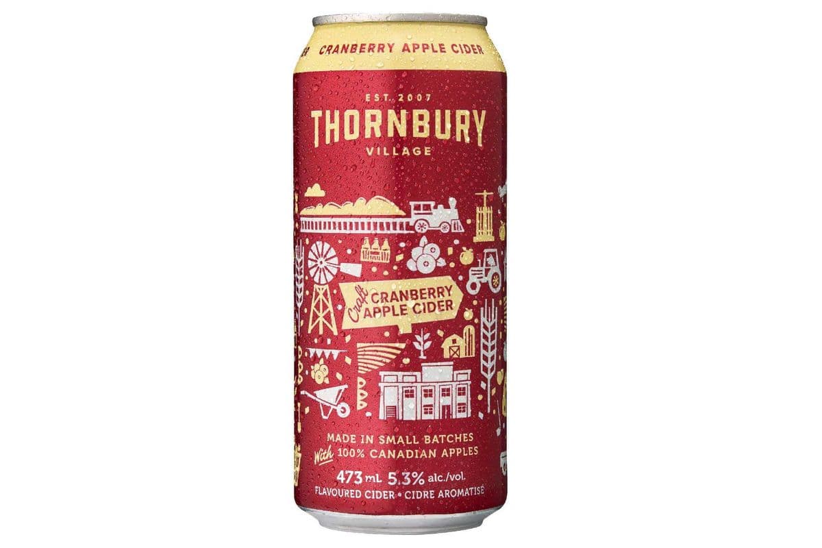 Thornbury Cranberry Apple Cider (1 x 473 ml)