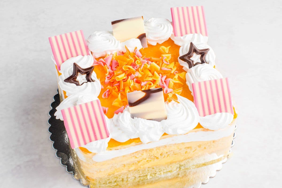 Mango 5" Cake