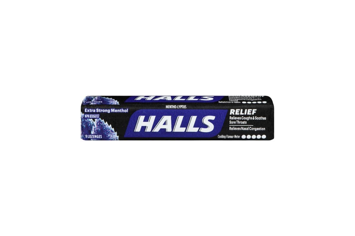 Halls Extra Strong