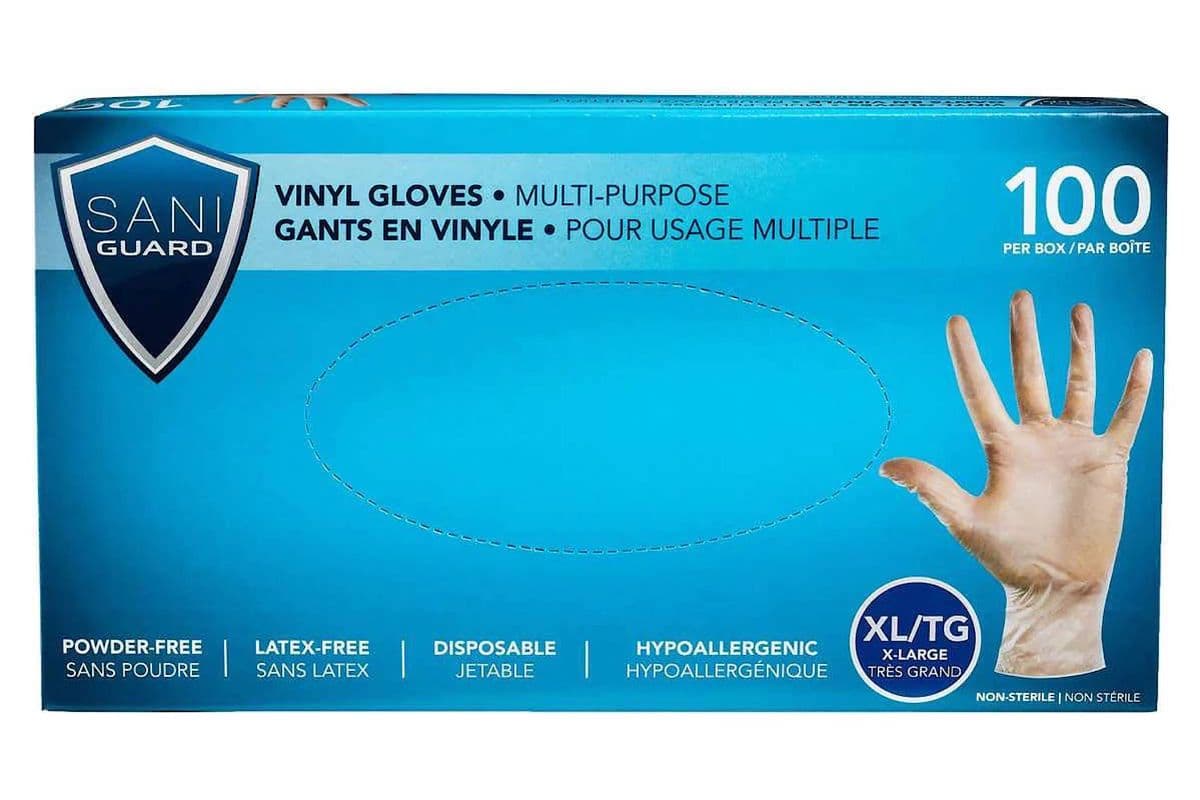 Gants en vinyle - Pour usage multiple / Vinyle Gloves - Multi-Purpose (100) / (XL/TG)