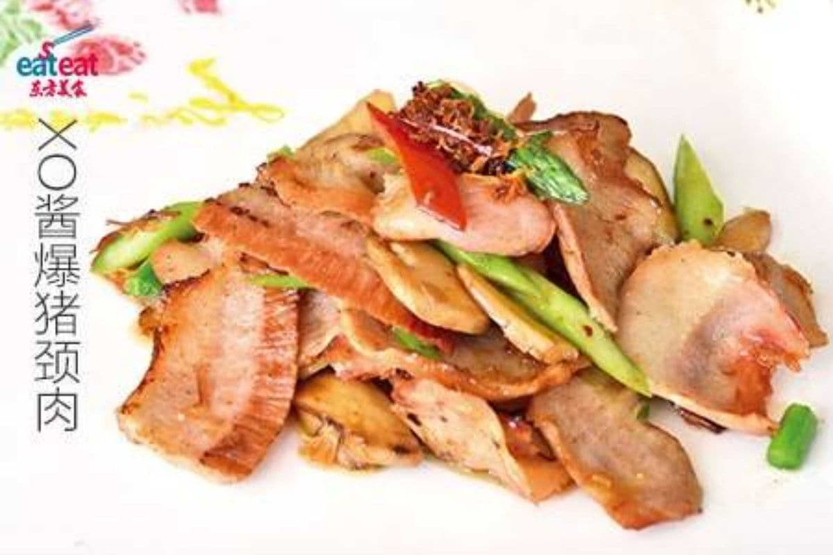 Pork Neck with XO Sauce XO醬爆炒豬颈肉