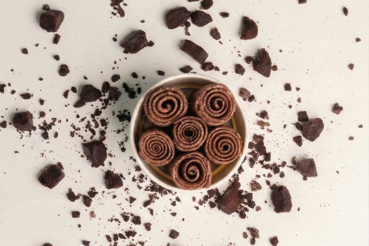 Brownie Bliss Rolled Ice Cream