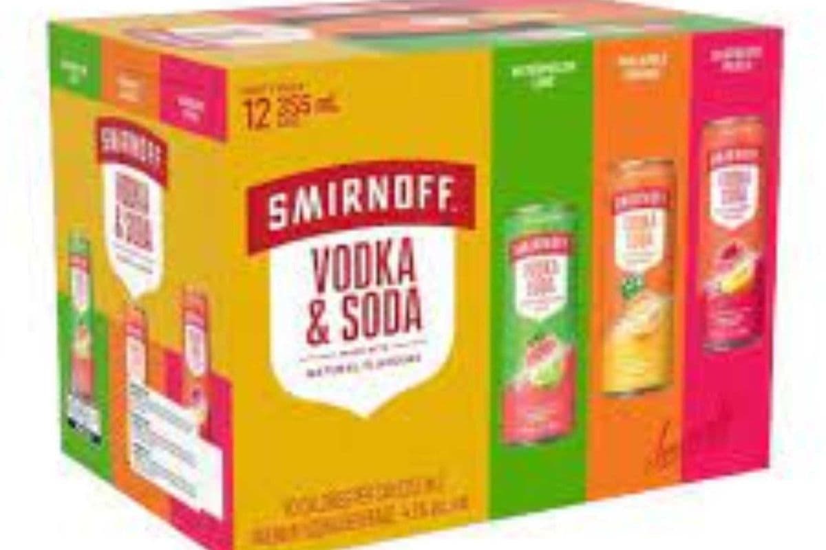 SMIRNOFF VODKA & SODA PARTY (12 PACK) (12 x 355ML CAN)