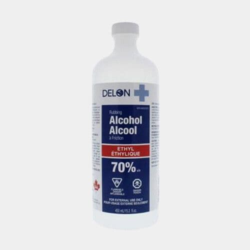 Delon Alcool à friction (450ml) / Delon Rubbing Alcohol (450ml)