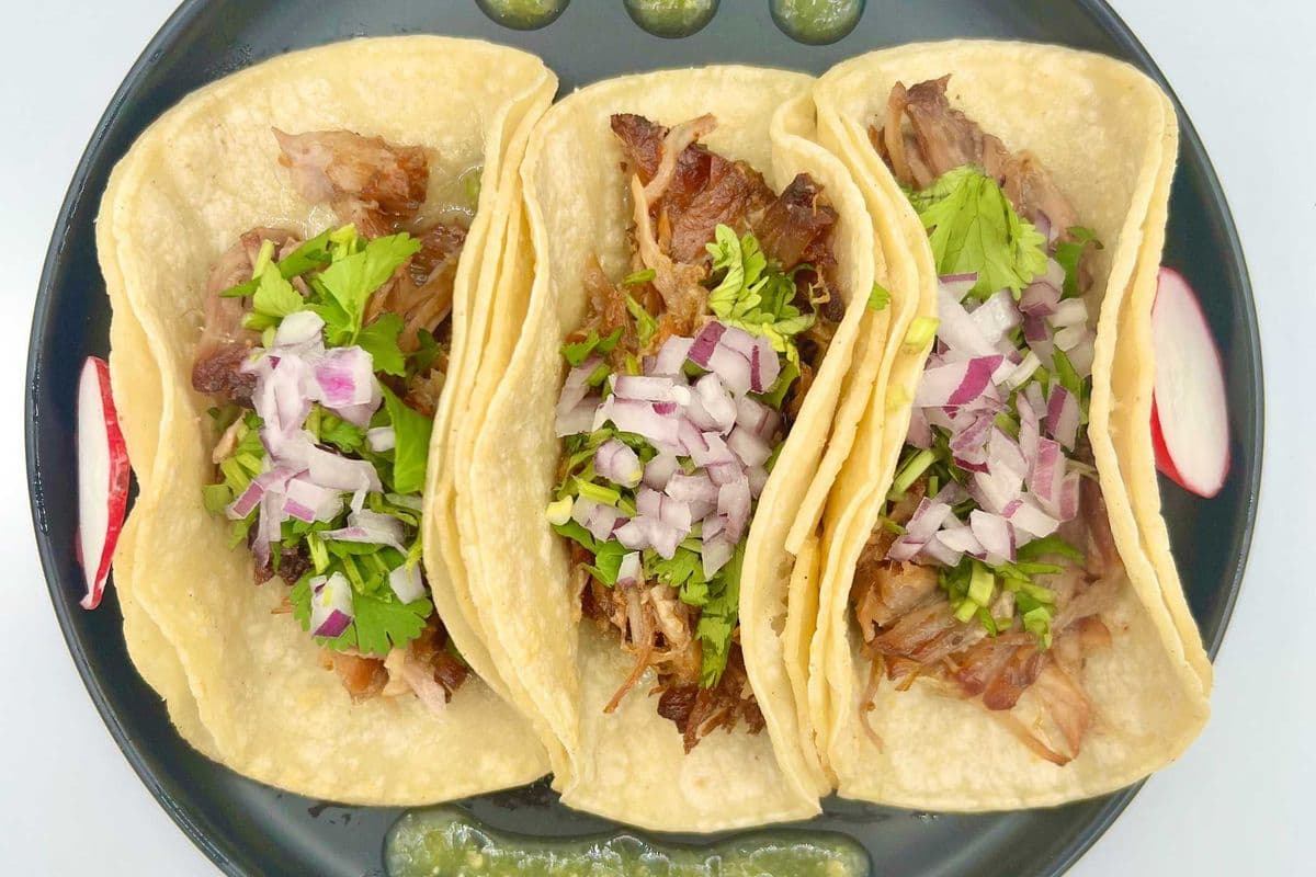 Tacos Carnitas (3ct)