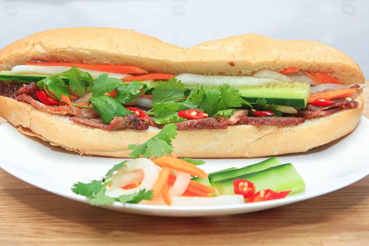 2. BBQ Pork (Char Siu) Sandwich - Bánh Mì Xá Xíu