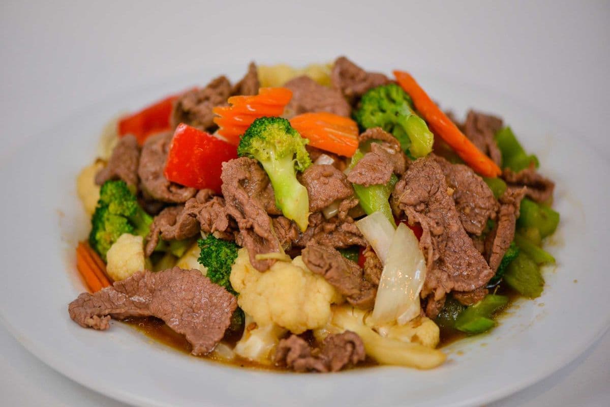 57. Stir-Fried Beef and Mixed Vegetables - Bo Xao Rau Cai