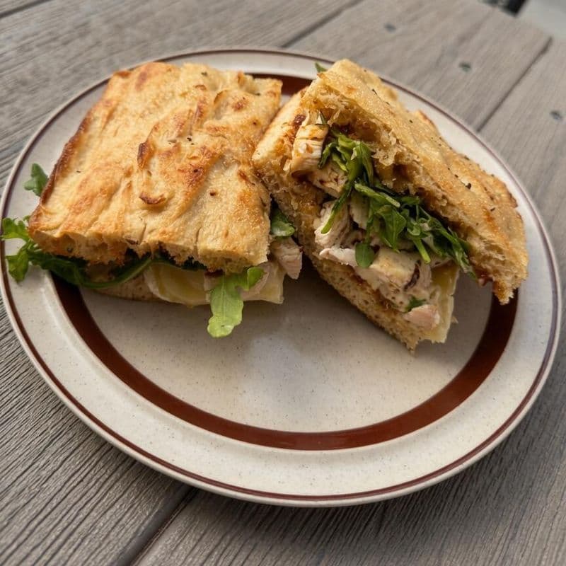 Chicken Brie Fig Sandwich