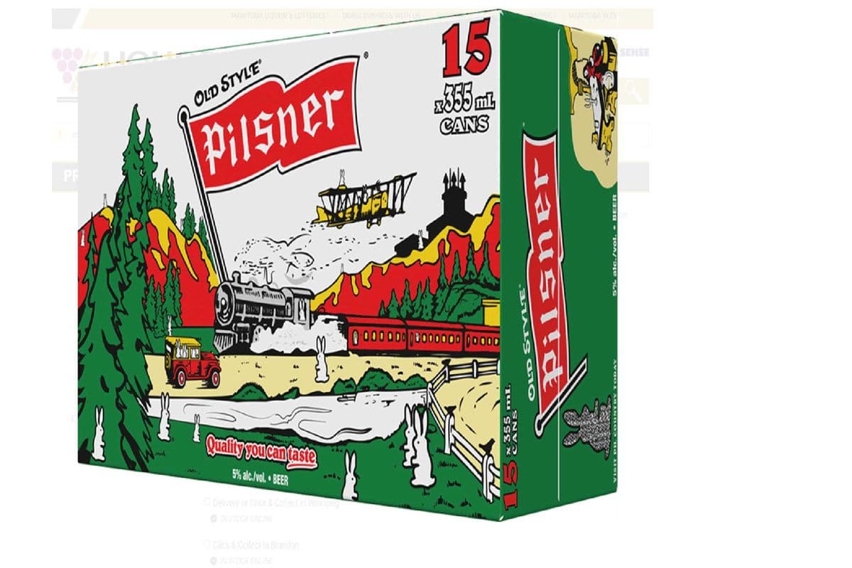Molson Old Style Pilsner (15 x 355 ml cans)