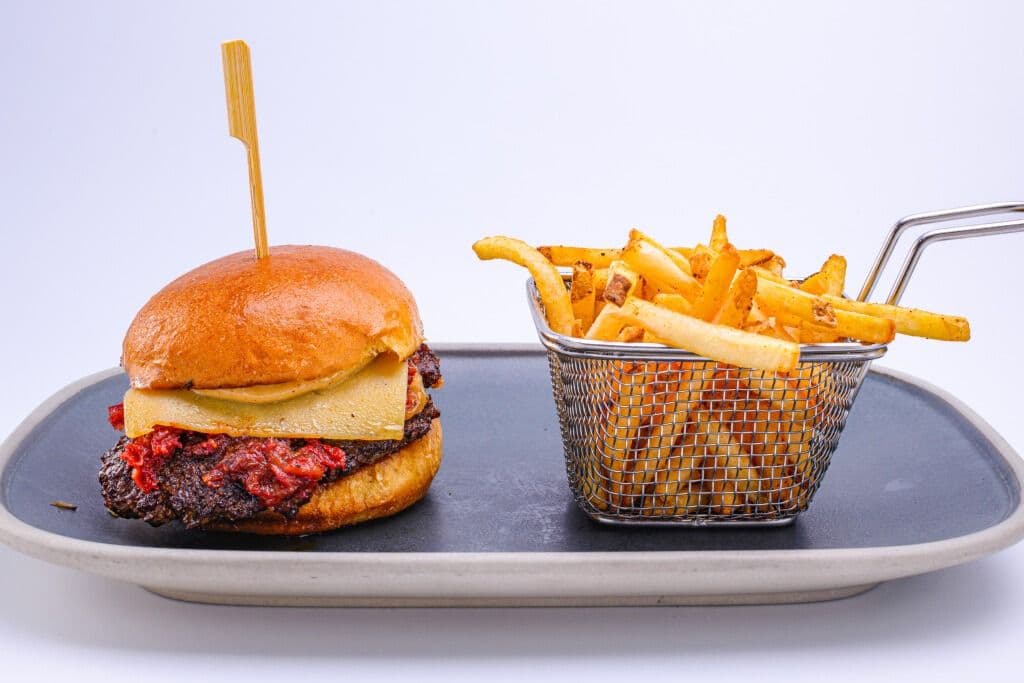 Smoked Gouda Burger