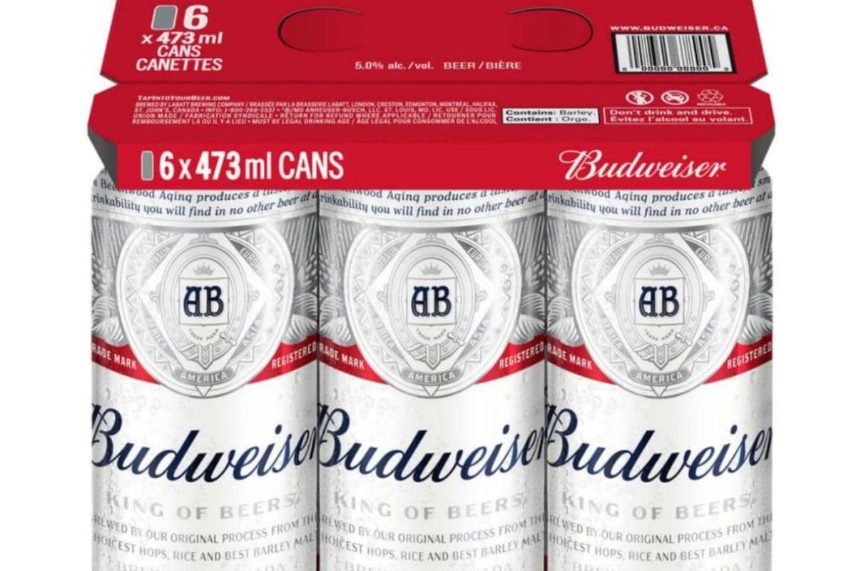 Budweiser 6x473ml (6 x 473ml)