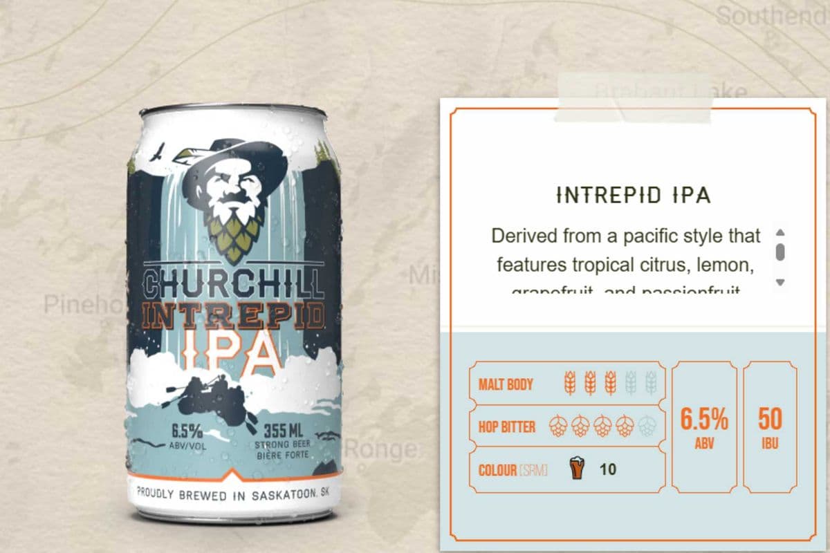 CHURCHILL-Intrepid IPA (6 x 355ML)