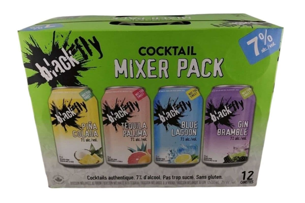 BLACK FLY CLASSIC COCKTAIL MIXER-12PC (1 x 12X355ML)