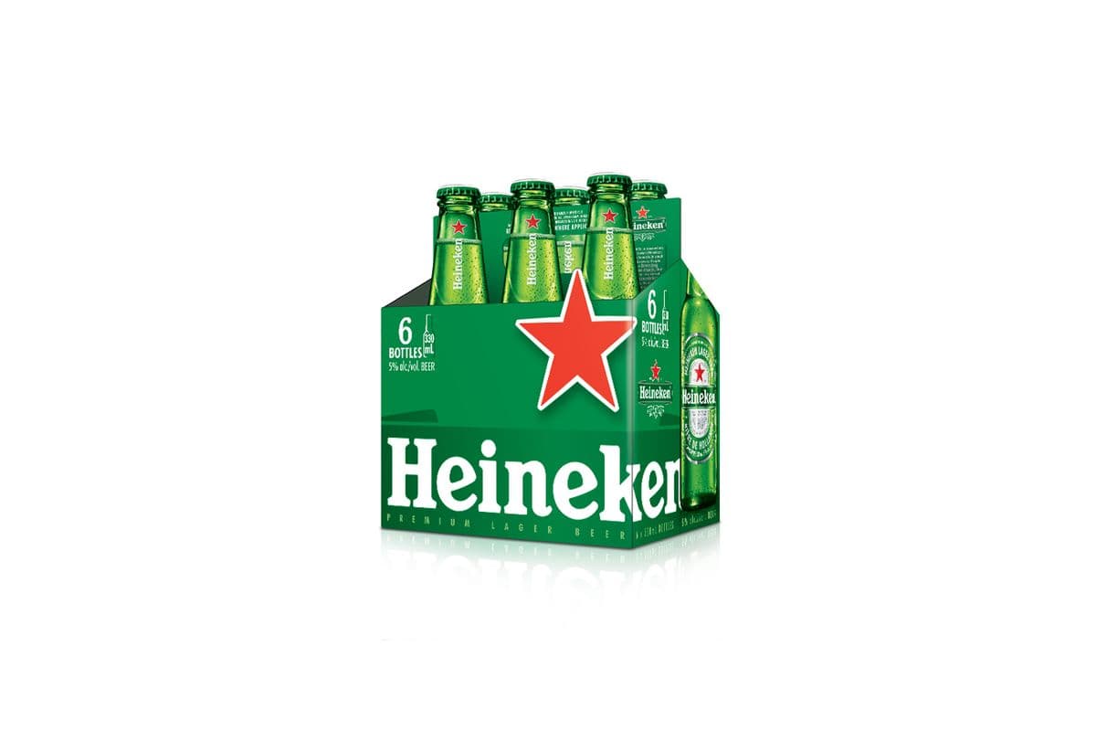 Heineken Lager (6 Bottles) (6 x 330 ml)