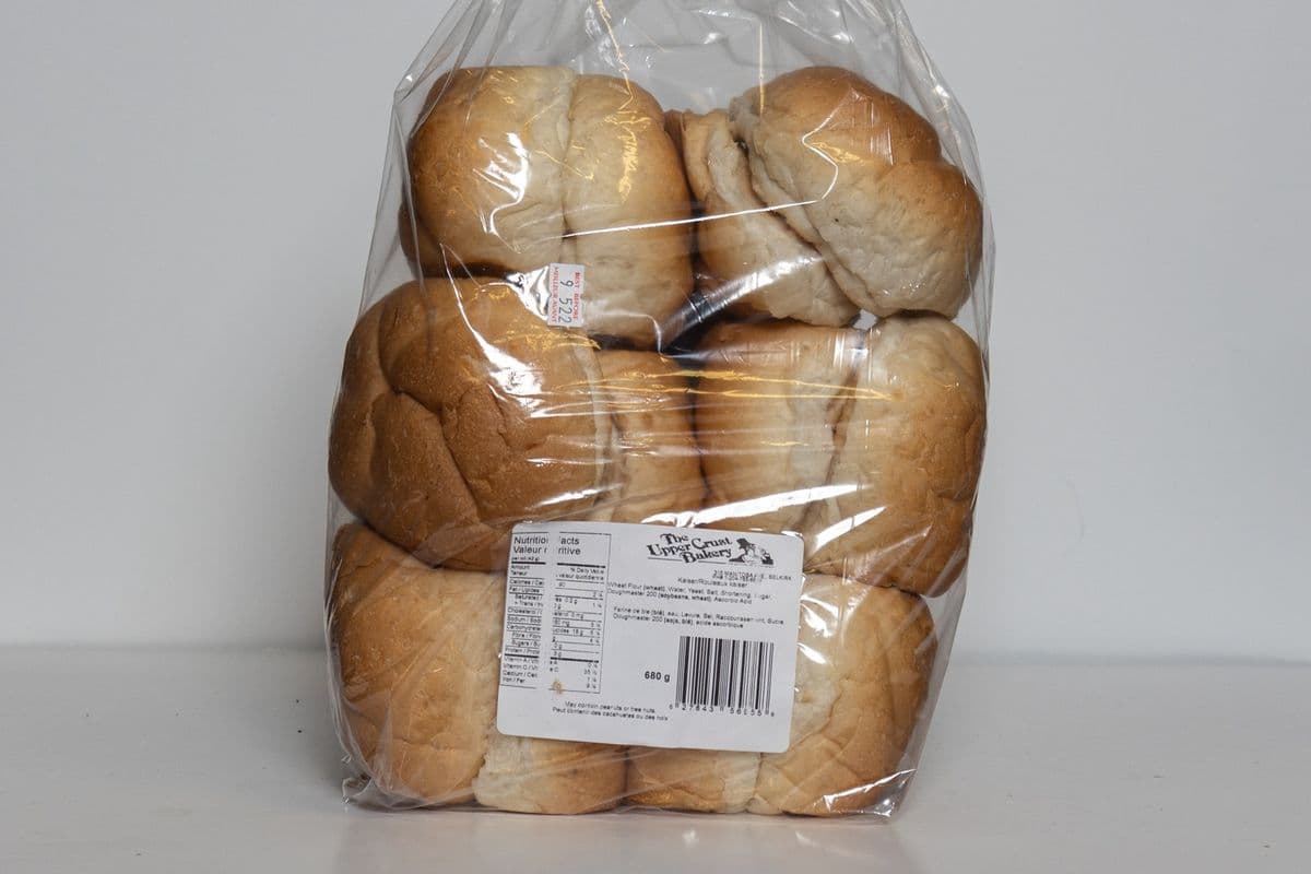 Hamburger / Kaiser Buns (12 Pack)