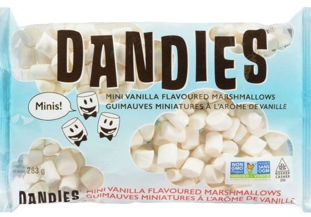 DANDIES MINI VANILLA MARSHMALLOWS 283G