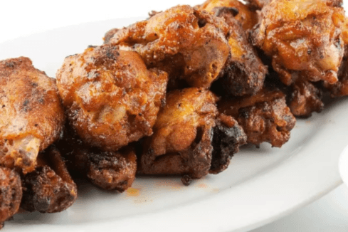 13. Deep-Fried Chicken Wings (5 pcs)