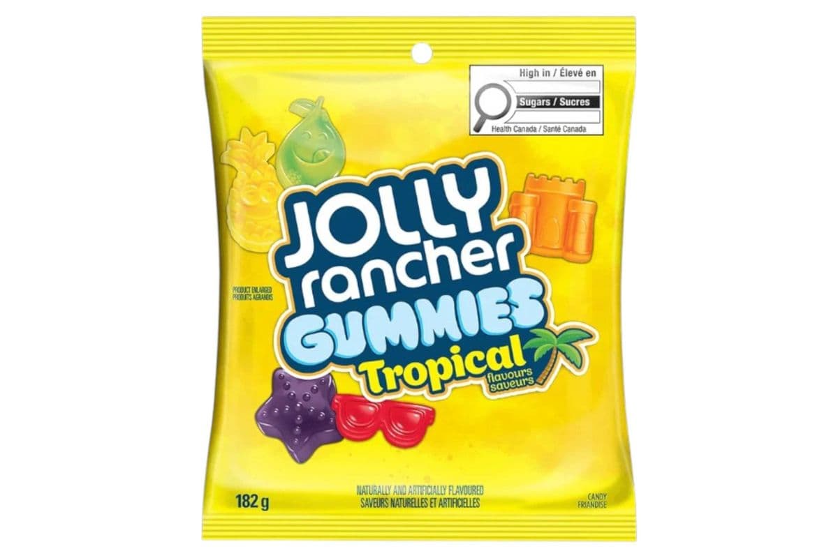 Jolly Rancher Gummies Tropical Flavours (182gm) (130 Cal)