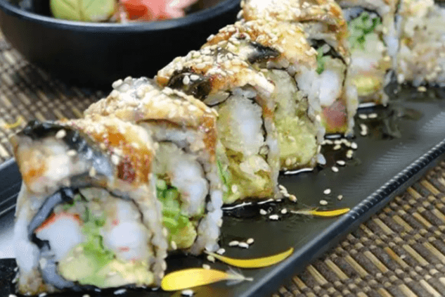Black Dragon Roll (8 pcs)
