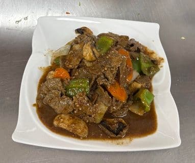 Beef with Satay Sauce / 沙爹牛肉