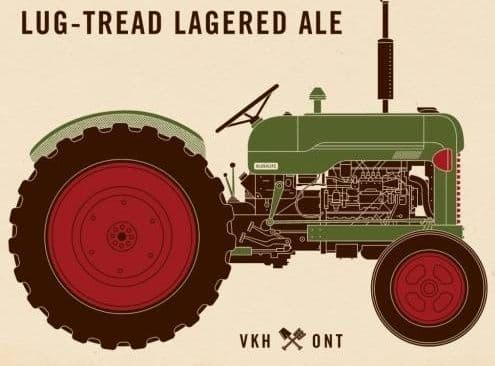 Beau's Lug Tread Lagered Ale Draft (1 x 414 ml)