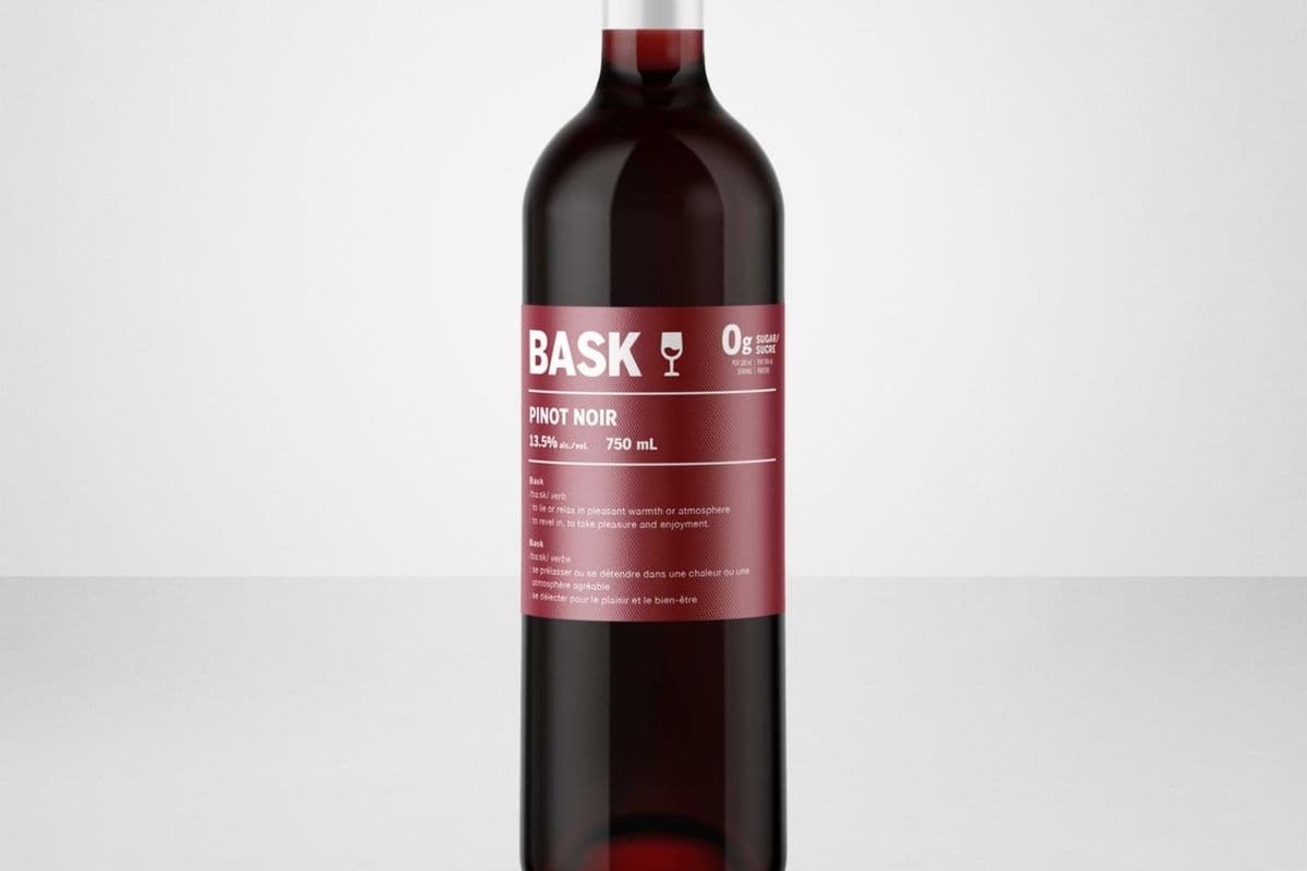 Bask Pinot Noir 0G Sugar 750ML (1 x 750 mL)