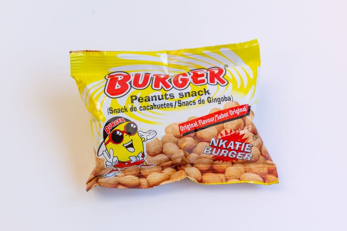 Burger Peanuts Snacks