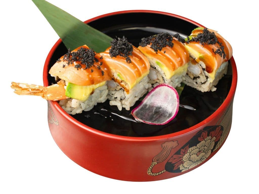 Truffle Prawn Salmon Roll(4pcs)