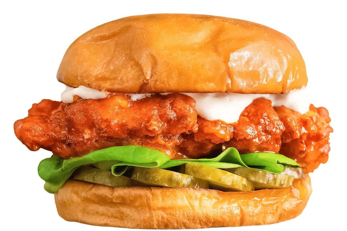 Buffalo Chicken Ranch Burger