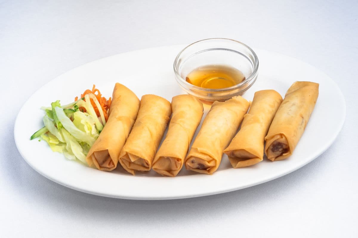 1. Deep-Fried Spring Rolls